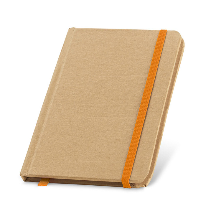 Еко тефтер 10х14см натрон, бланко 80л.