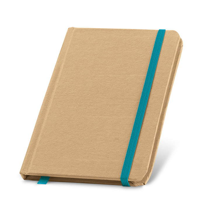 Еко тефтер 10х14см натрон, бланко 80л.