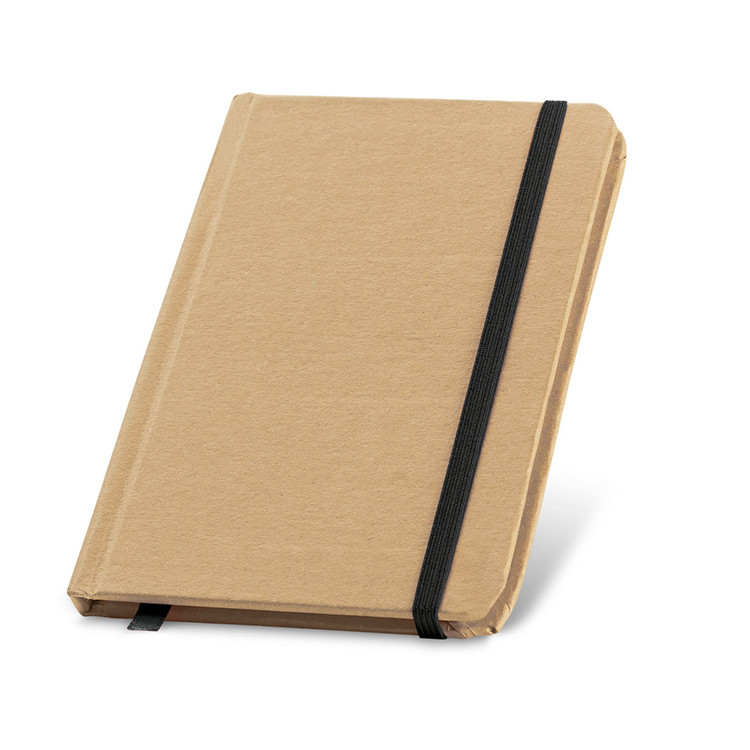 Еко тефтер 10х14см натрон, бланко 80л.