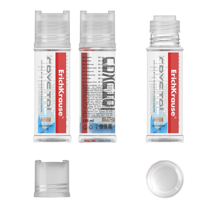 Лепило течно 135мл Erich Krause