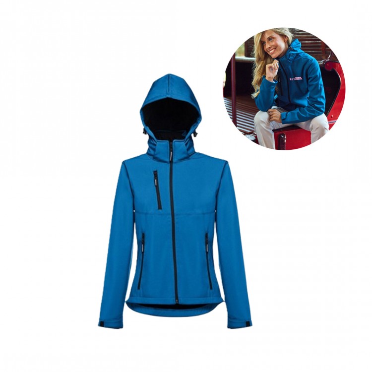 Јакна мека водоотпорна струкирана