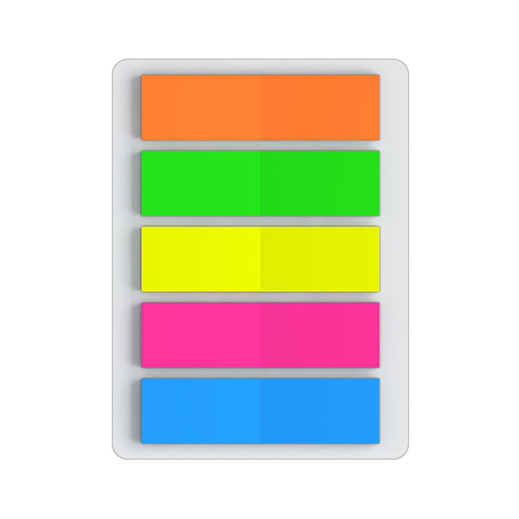 Самолепливи индекси 12х44, 1/5, 100л. Erich Krause