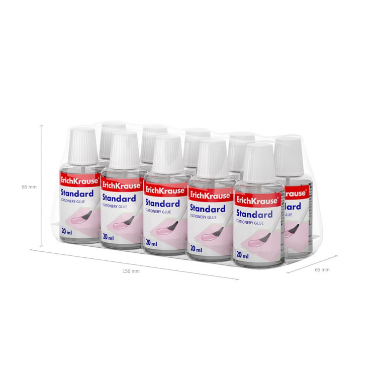 Лепило со четка 20мл Erich Krause