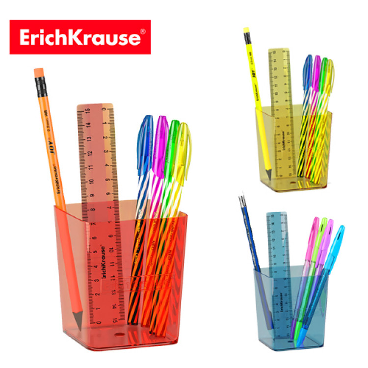 Биро сет Base (чаша, 4пенкала, молив, линијар)