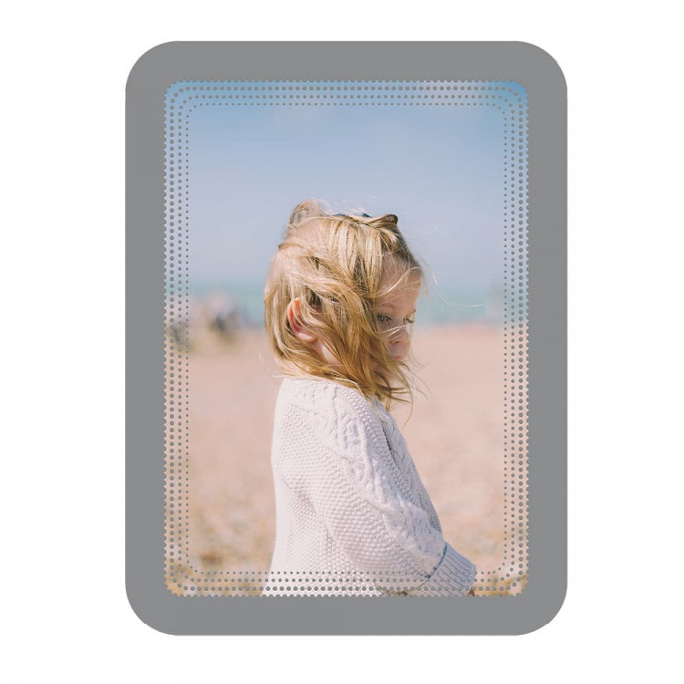 Магнетна рамка А3, сет од две парчиња сива