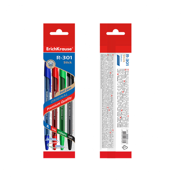 Пенкало Р-301, Оригинал, сет 1/4 Erich Krause