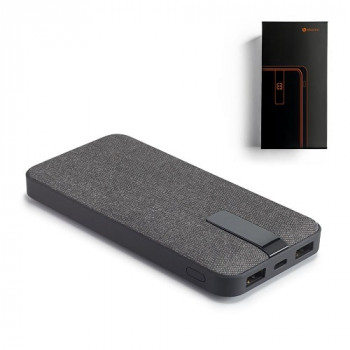 Резервна батерија 10000mAh платно/гума