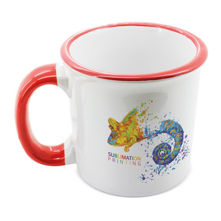 Чаша сублимациска обоена рачка 300мл