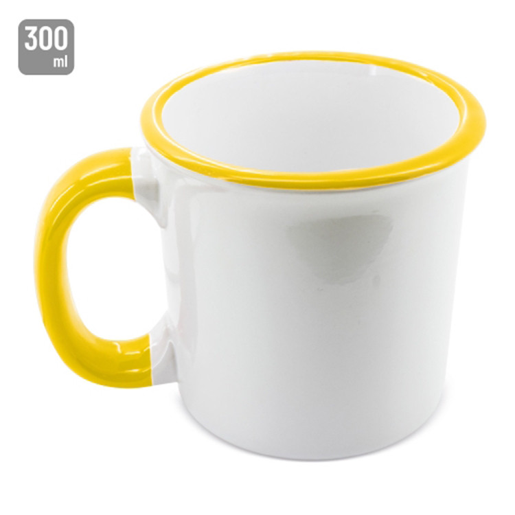 Чаша сублимациска обоена рачка 300мл