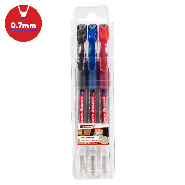 Пенкало гел ролер 3/1 Edding 2185
