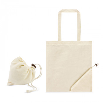 Еко торба со долга рачка 38*42 памучна скл, 115gr