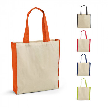 Еко торба со долга рачка 370x410x100 памучна