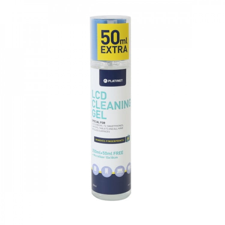 Средство за ЛЦД екрани 200мл + микроф. крпа 19х19