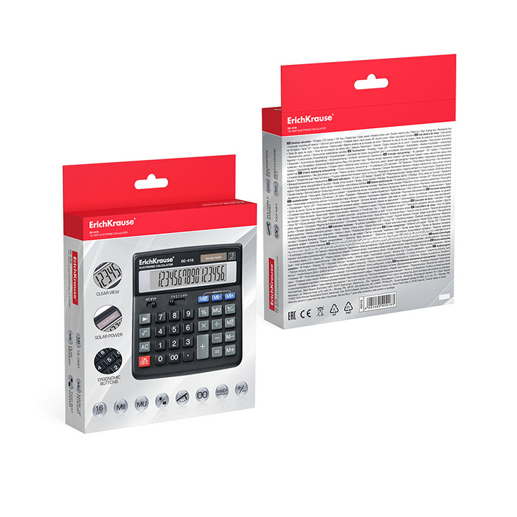 Калкулатор ДЦ 416 , 16 бројки Erich Krause