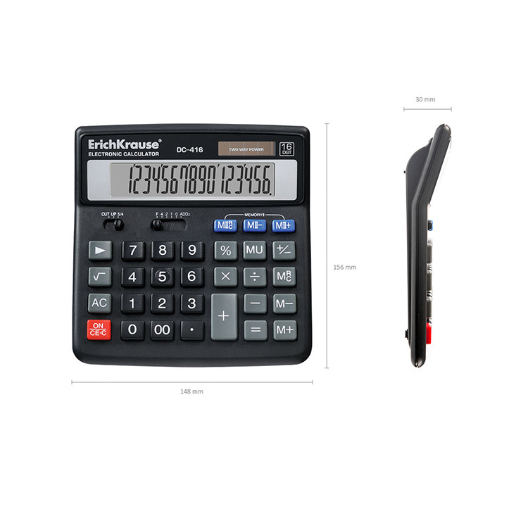 Калкулатор ДЦ 416 , 16 бројки Erich Krause