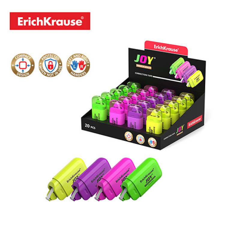 Коректор лента 5мм*6м, Erich Krause Џој