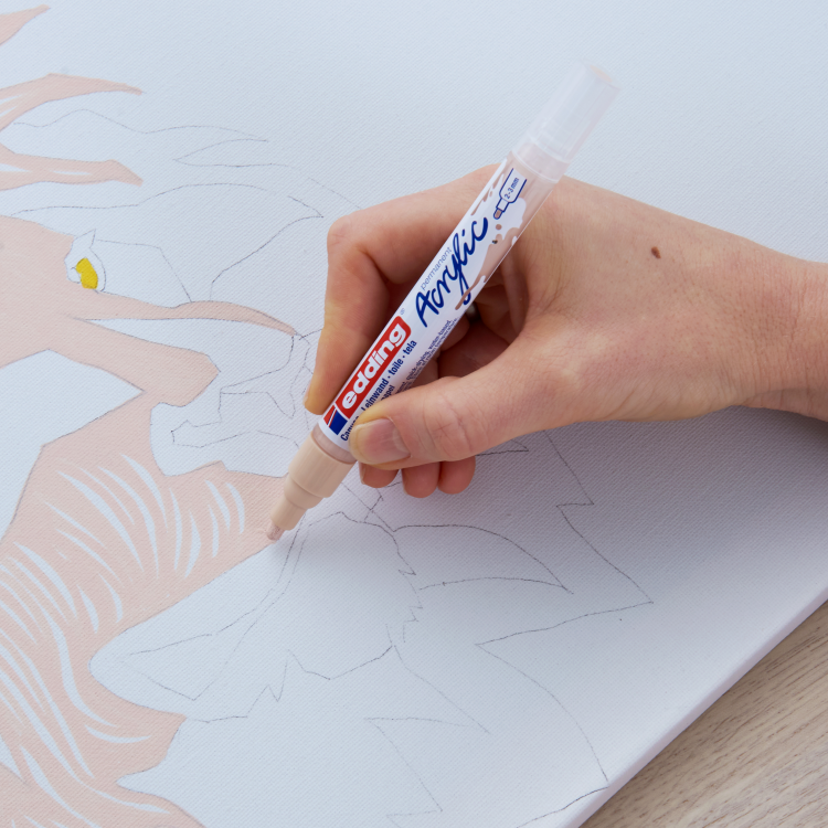 Маркер акрилен Edding 5300