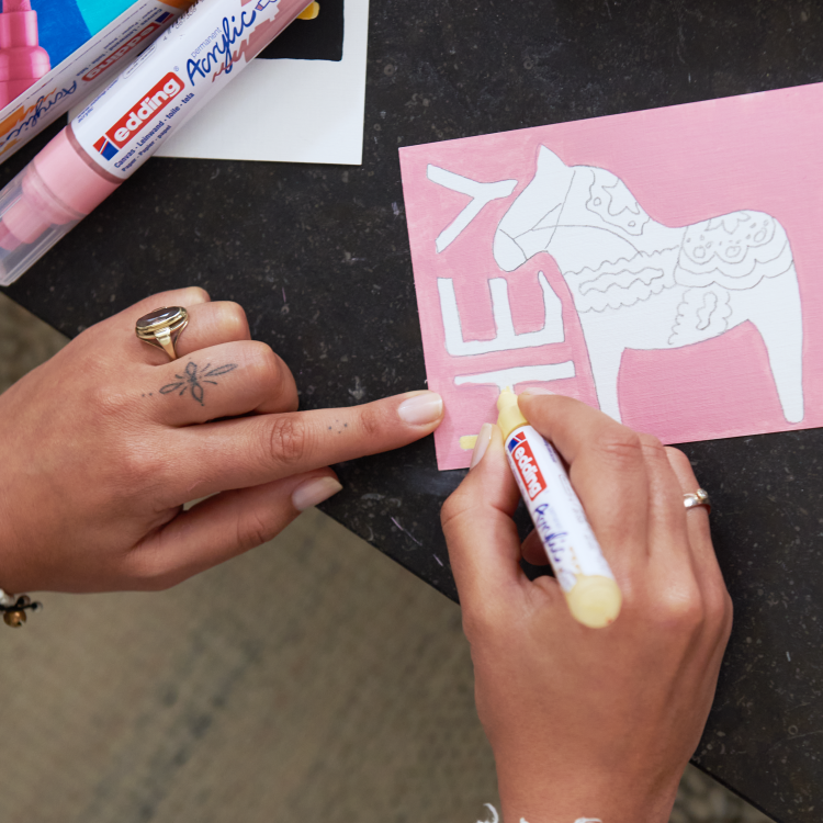 Маркер акрилен Edding 5300