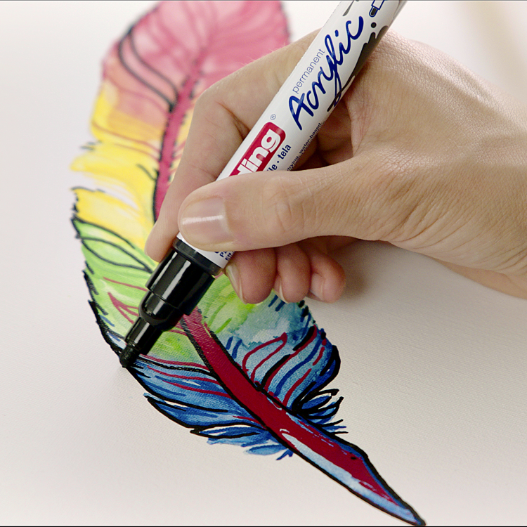 Маркер акрилен Edding 5300