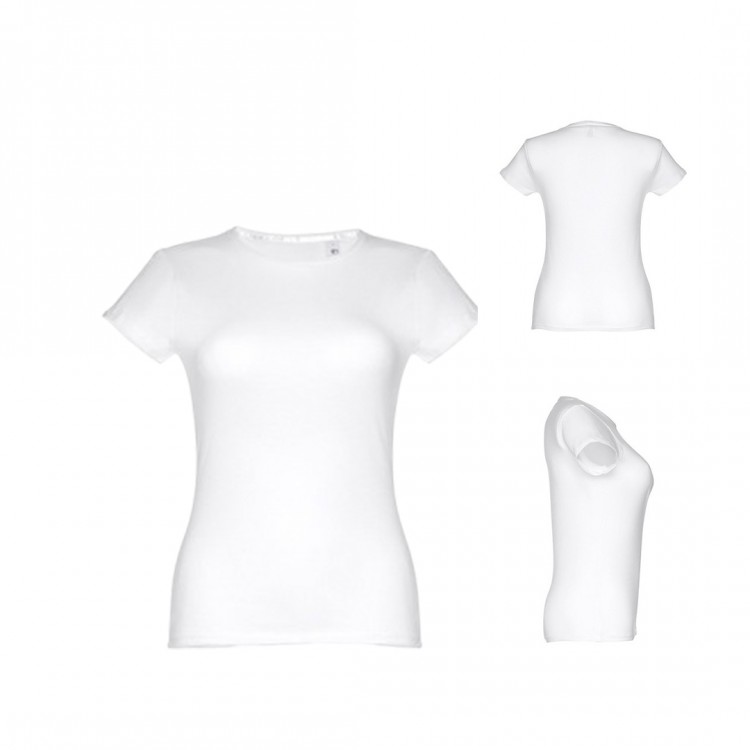 Маица струкирана 100% памук, 150г. бела