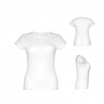 Маица струкирана 100% памук, 150г. бела