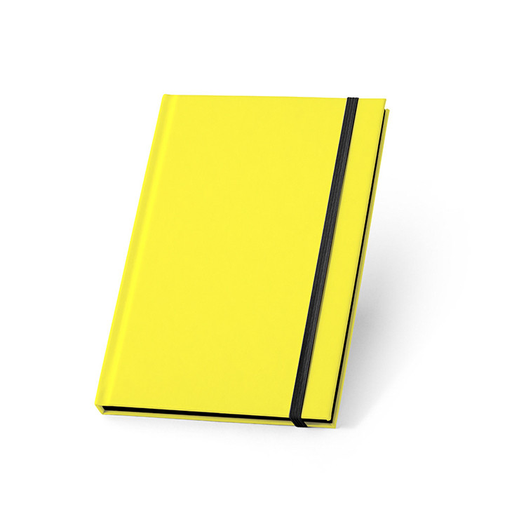 Тефтер А5 со ластик, 96л. линија црн раб