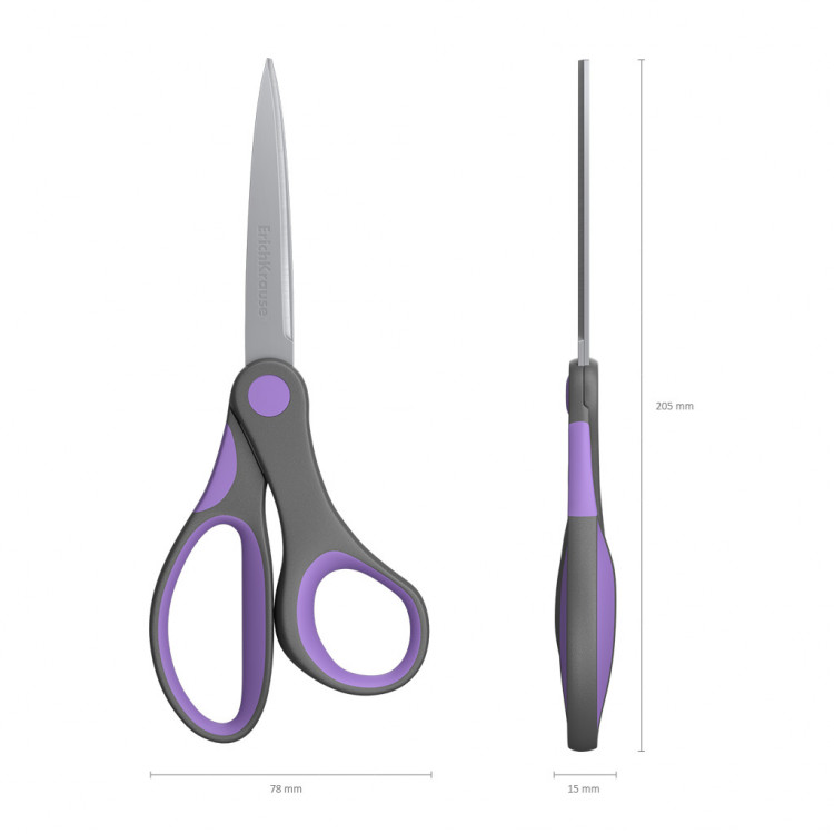 Ножици 20.5см Комфорт Erich Krause