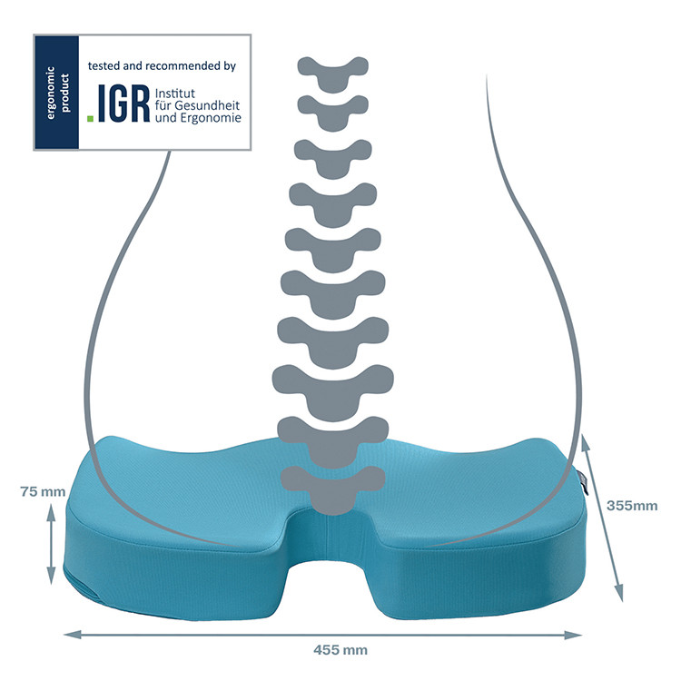 Ергономско перниче за столица Leitz