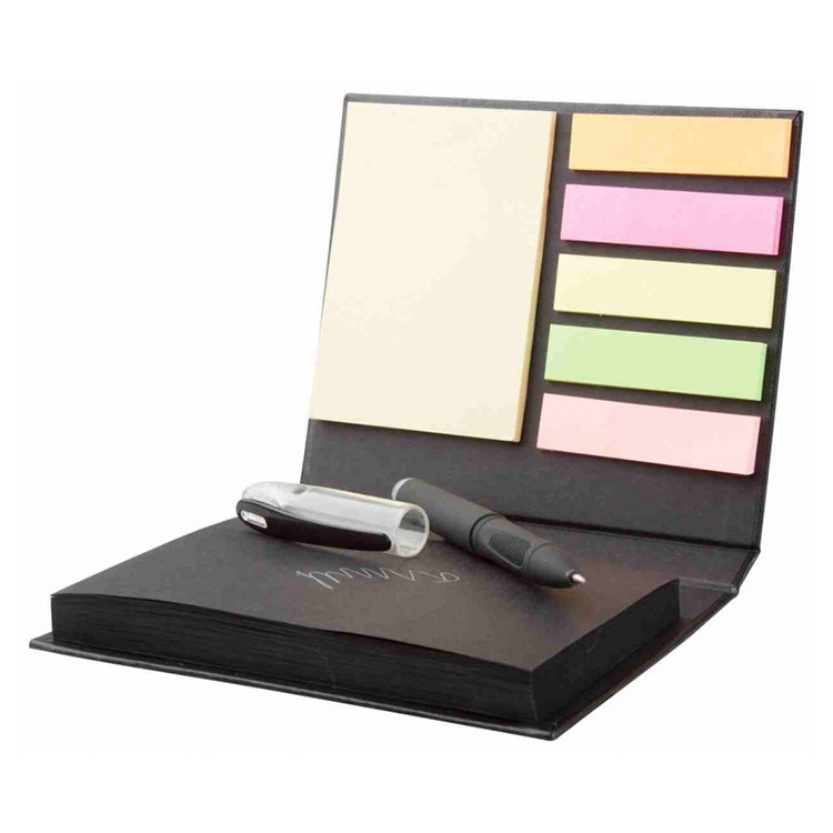 Сет со самолепливи ливчиња + пенкало