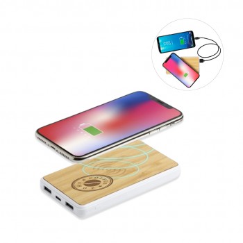 Еко резервна батерија 8000mAh бамбус