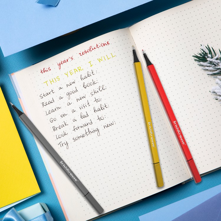 Фајнлајнер 1/18, 0.4мм Erich Krause