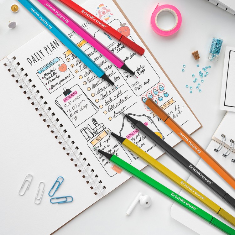 Фајнлајнер 1/18, 0.4мм Erich Krause