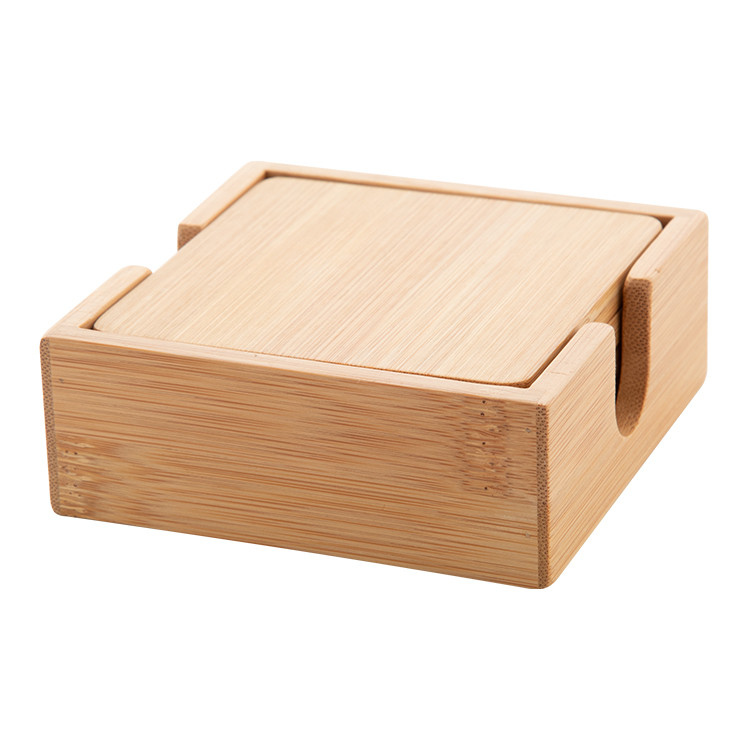 Еко подметачи за чаши 1/4 бамбус