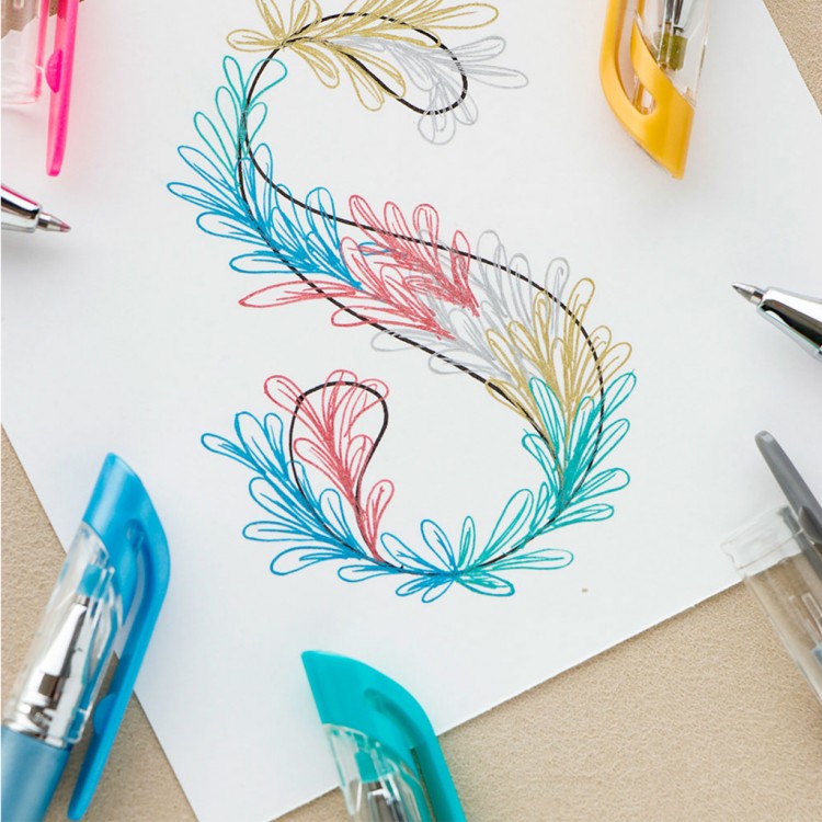 Пенкало гел ролер 5/1 Edding 2185