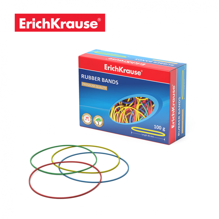 Ластици 100гр, 60мм/&oslash;40 Erich Krause