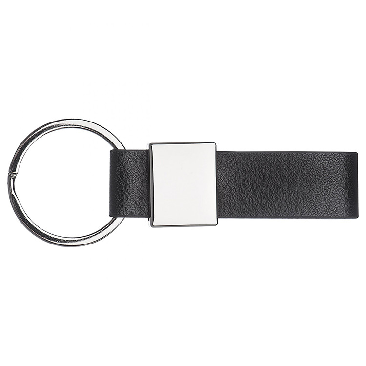 Привезок метален со еко кожа