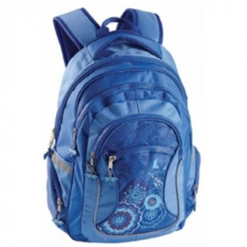 Училишен ранец син