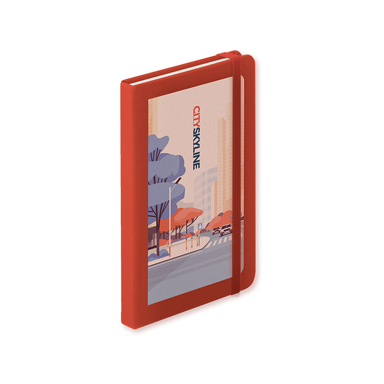 Тефтер А6 со ластик, 100л. во линии