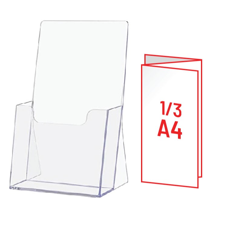 ПВЦ држач 1/3А4 1/1, (100*210мм)