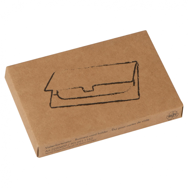 Метална кутија за визит карти