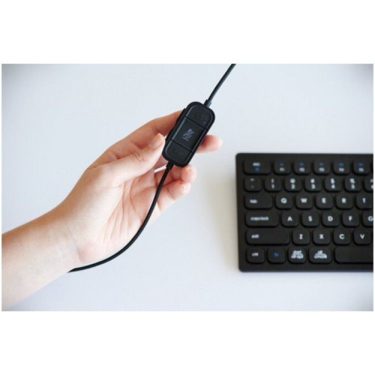 Слушалки со микрофон усб C-тип, H2000 Kensington