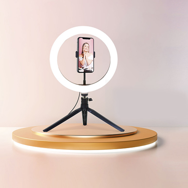 Трипод со осветлување за мобилен