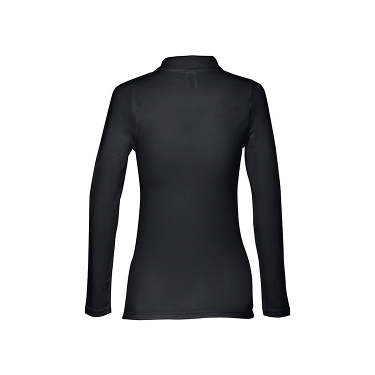 Поло блуза памучна струкирана