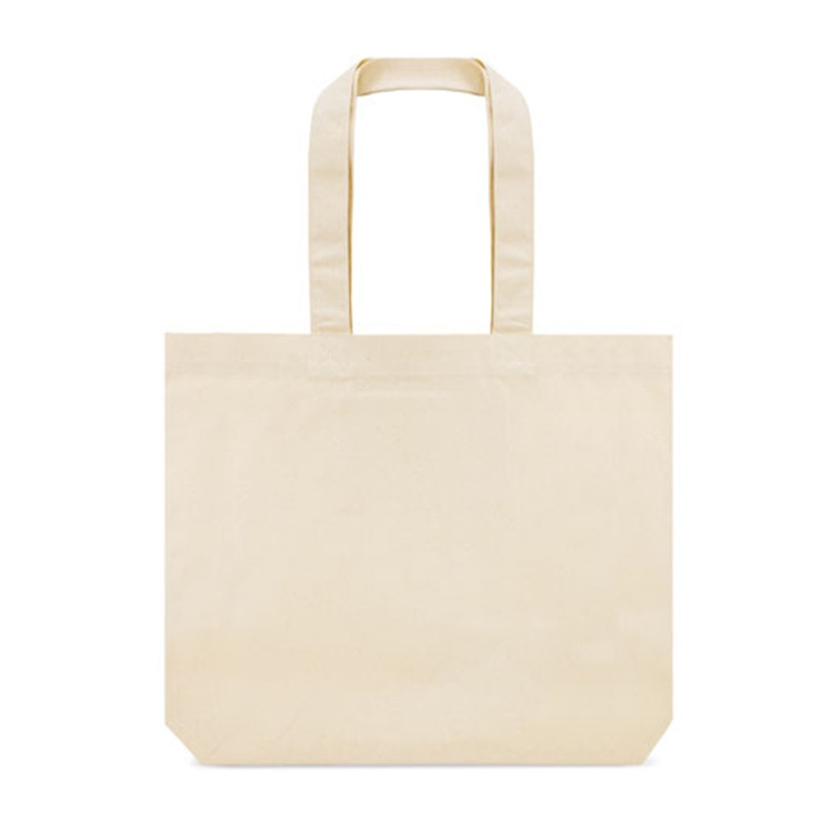 Торба со долга рачка и џеб 45х37х10см памучна 280г