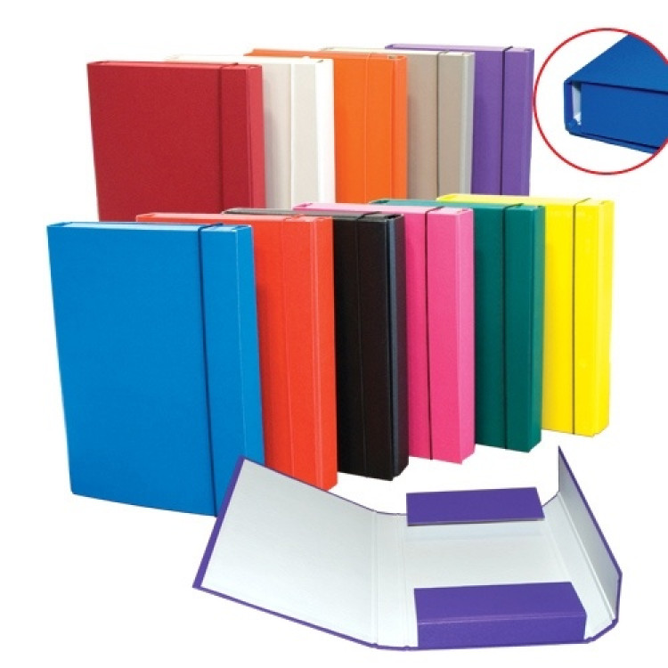 Папка со ластик, 4см за 400 листови