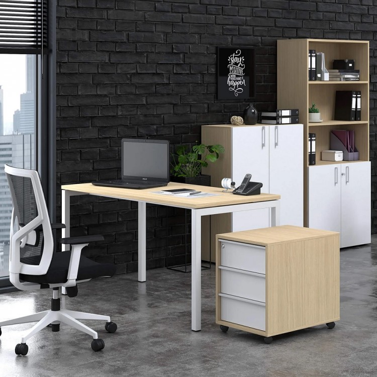 Плакар полузатворен 80x42x178см со брава