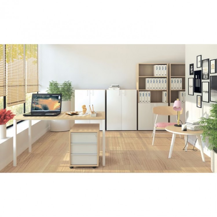 Плакар полузатворен 80x42x178см со брава