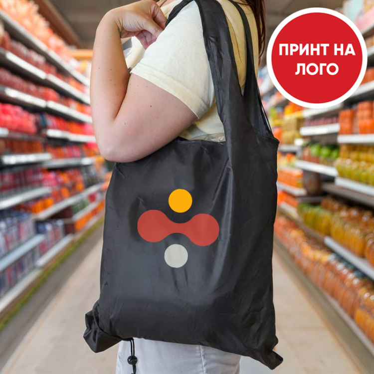 Торба со кратка рачка 40x38 склоплива полиестер