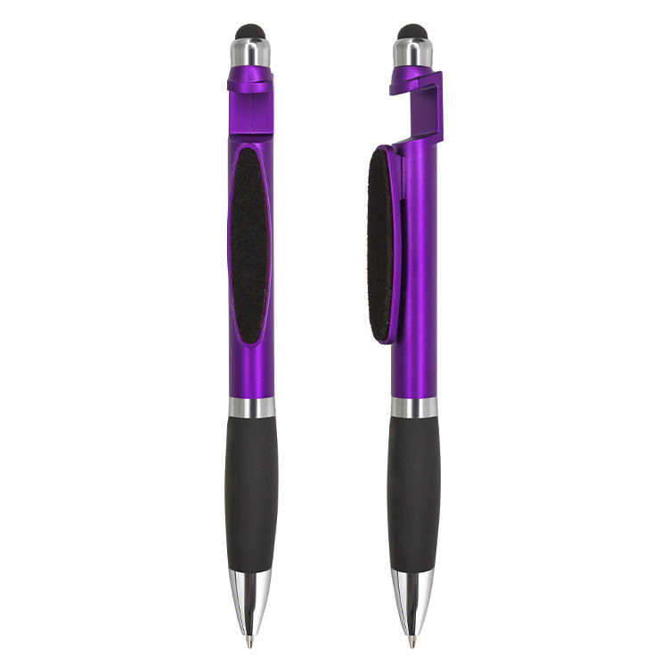 Пенкало со тач, држач и чистач за телефон