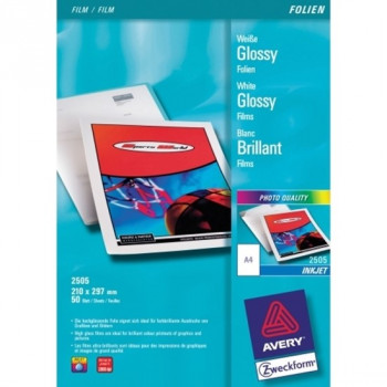 Фолија инкџет со бела позадина 2505